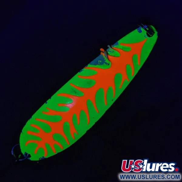 The Producers Hookster Totem #4 UV, 8g blanco/amarillo/naranja UV, Cucharilla #22846