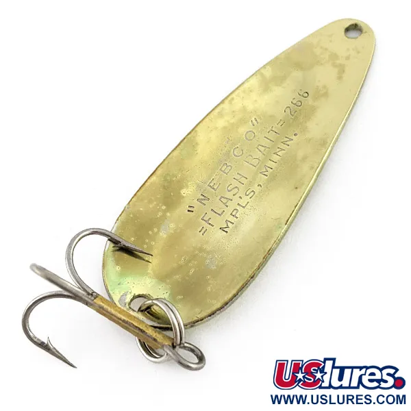 Nebco Flashbait 266, 10g, Latón, Cucharilla #22854