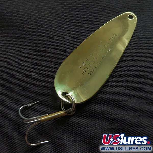 Nebco Flashbait 266, 10g, Latón, Cucharilla #22854