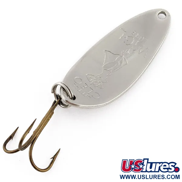 Seneca Little Cleo (Hula Girl), 10g, níquel, cucharilla de pesca #22885