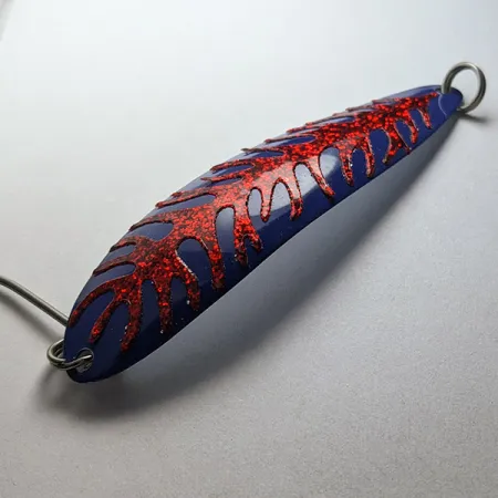 The Producers Hookster Totem #4, 8g, azul/blanco/rojo, Cucharilla #22891