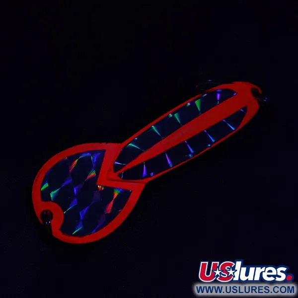 Glen Evans Loco 3, Naranja y Plata Prismática, 1/4 oz, Cucharilla #22900