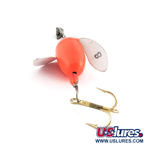 Yakima Bait Spin-N-Glo, 1/32oz (1g), Naranja Fluorescente, Señuelo de Deriva #22944