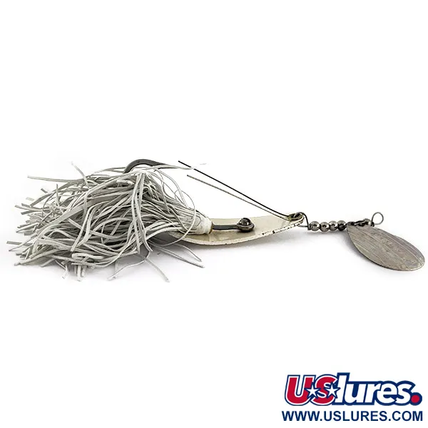 Strike King Timber Spin, 14g (1/2 oz), Pearl, Spinnerbait #22948