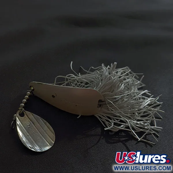 Strike King Timber Spin, 14g (1/2 oz), Pearl, Spinnerbait #22948