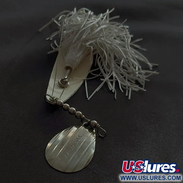 Strike King Timber Spin, 14g (1/2 oz), Pearl, Spinnerbait #22948