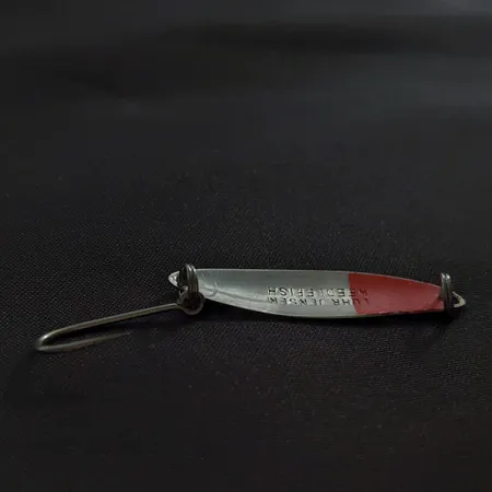 Luhr Jensen Needlefish 1, 2g níquel/rojo, cucharilla de curricán #22969