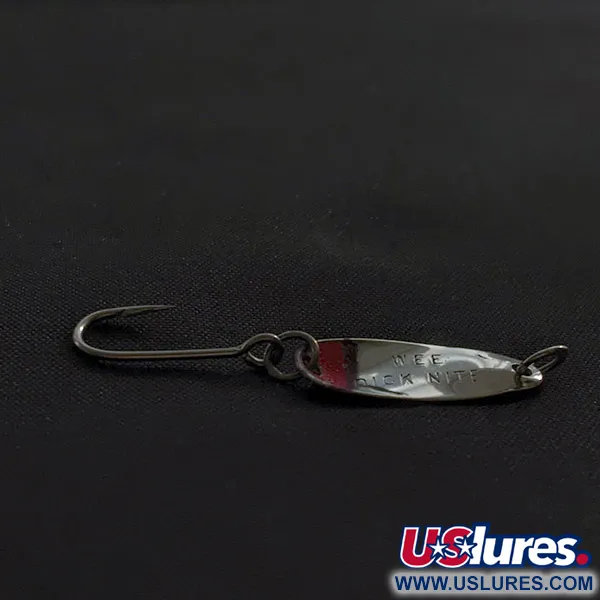 Dick Nite Wee, 0.7g Níquel/Rojo, Cucharilla de Pesca #22970