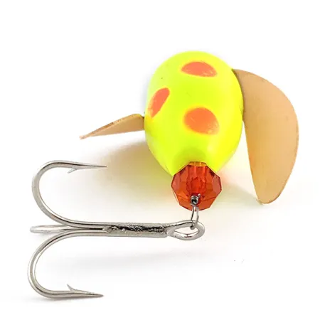 Yakima Bait Worden’s Spin N Glo, Amarillo 8g, Señuelo con alas #23031