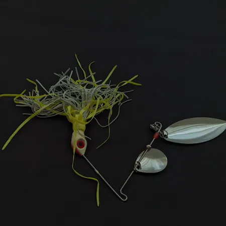 Strike King Red Eyed, 17g Blanco y Chartreuse, Spinnerbait #23038