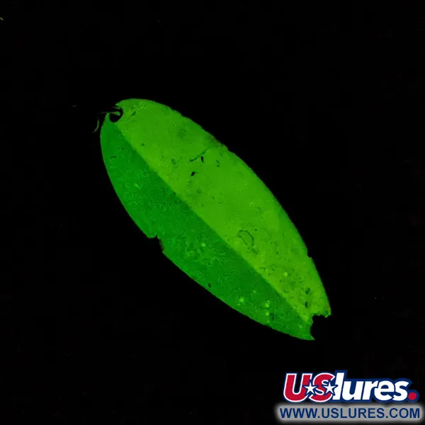 Seneca Little Cleo (Hula Girl), 21g, Níquel/Blanco/Azul Fluorescente, Cucharilla #23040