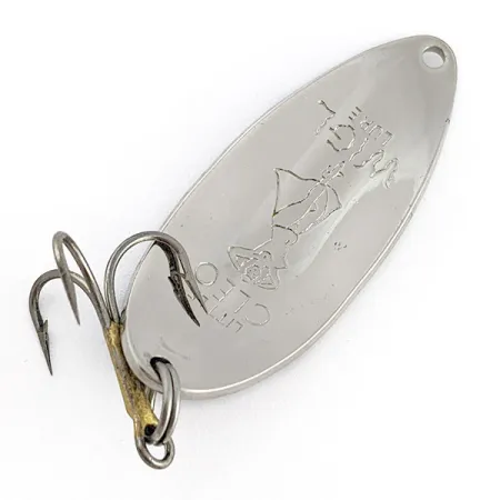 Seneca Little Cleo (Hula Girl), 14g, Cromo y Azul, Cucharilla #23049