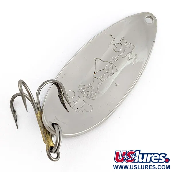 Seneca Little Cleo (Hula Girl), 14g, Cromo y Azul, Cucharilla #23049