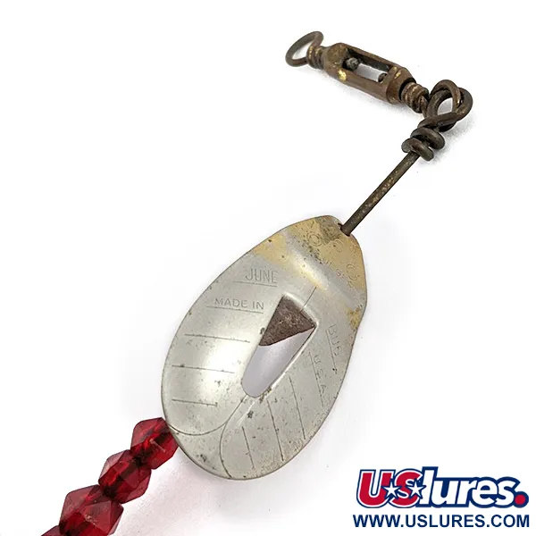 Pflueger June Bug, 9g, níquel/oro, cucharilla #23078