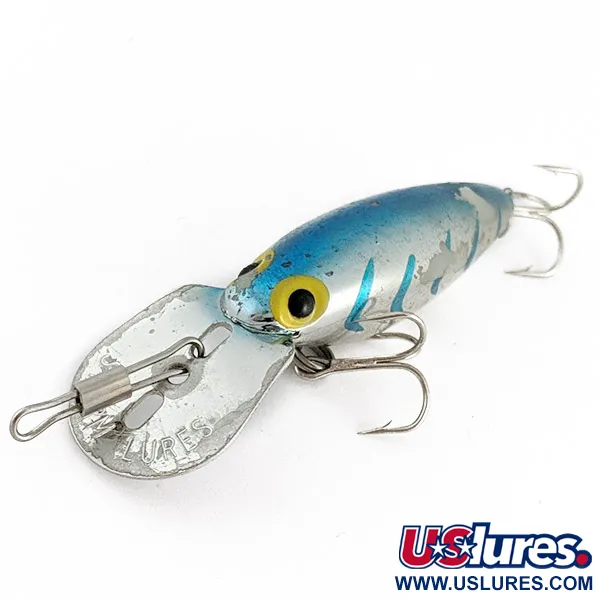 Storm Hot'N'Tot Thin Fin, Azul y Cromo, 6.5g, Señuelo de Pesca #23090