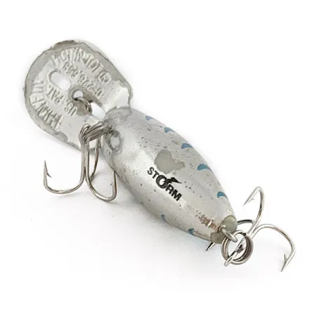 Storm Hot'N'Tot Thin Fin, Azul y Cromo, 6.5g, Señuelo de Pesca #23090