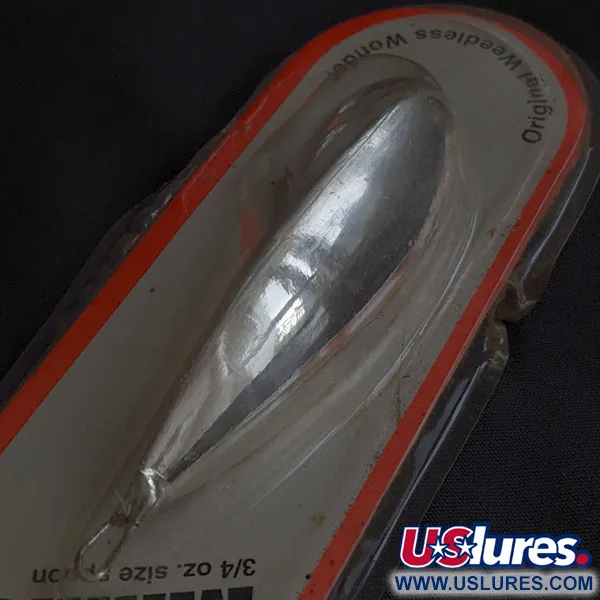 Johnson Silver Minnow Weedless, 21g Plateado, Cuchara Anti-enganche #23092