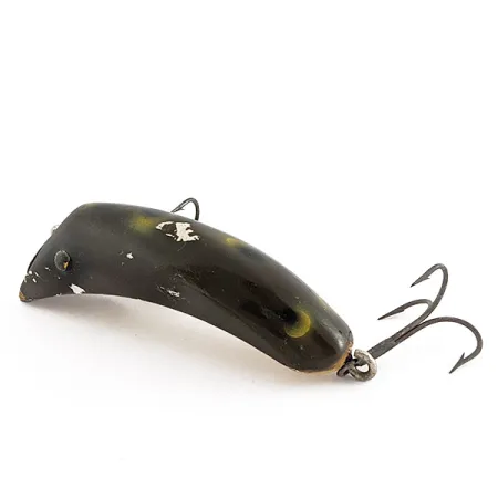 South Bend TEAS-Oreno, de madera, color Frog, 12g, señuelo vintage #23094