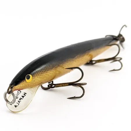 Rapala Original Floater F13, 7g, Color G (Oro), Señuelo de Pesca #23096