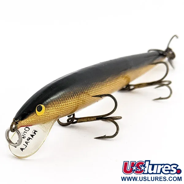 Rapala Original Floater F13, 7g, Color G (Oro), Señuelo de Pesca #23096