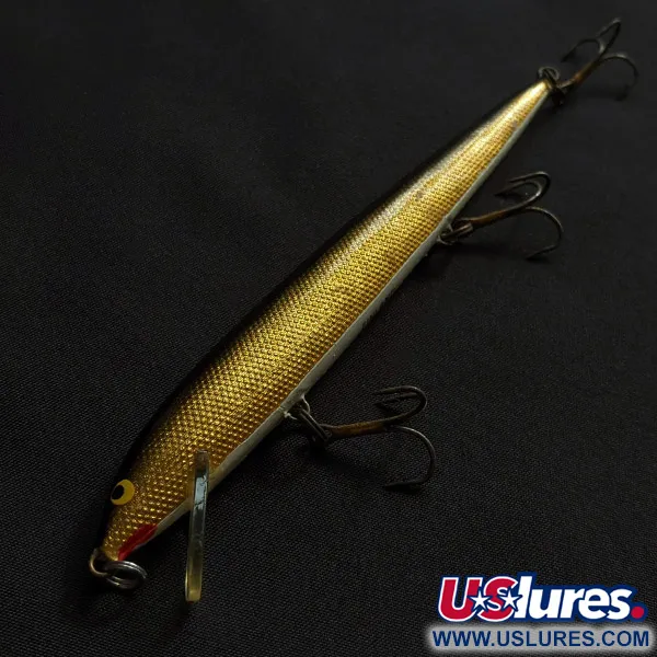 Rapala Original Floater F13, 7g, Color G (Oro), Señuelo de Pesca #23096