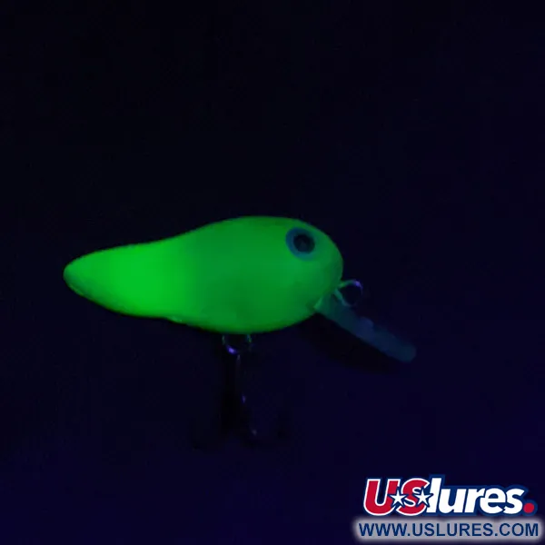 Rebel Tad Fry, Verde y Amarillo 1.5g, Señuelo Ultra-Light #23100