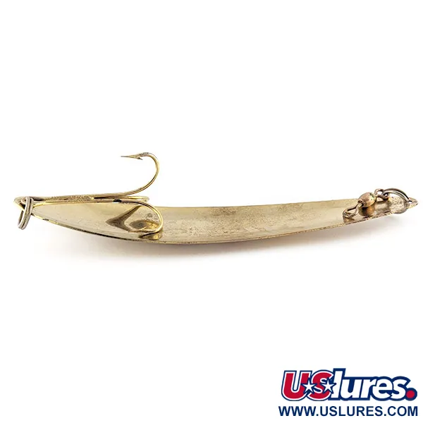 Lucky Strike Canoe Wobbler, latón, 45g, cucharilla ondulante #23106