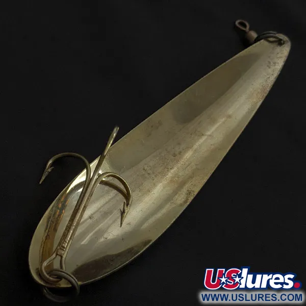 Lucky Strike Canoe Wobbler, latón, 45g, cucharilla ondulante #23106