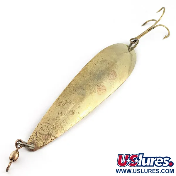 Lucky Strike Canoe Wobbler, latón, 45g, cucharilla ondulante #23106