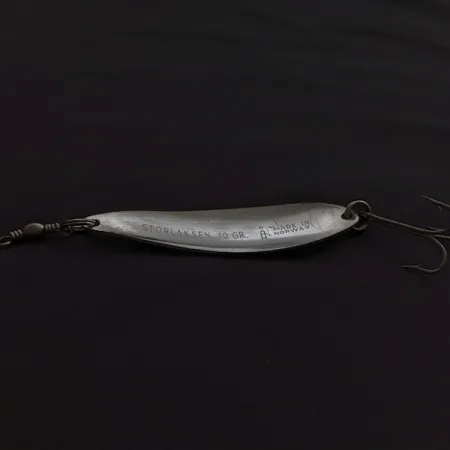 Sølvkroken Storlaksen, 10g Plateada, Cucharilla de Pesca #23107