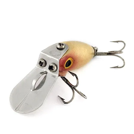 Rebel Minnow, 5,5g, Crema y Rojo, Minnow Flotante #23111
