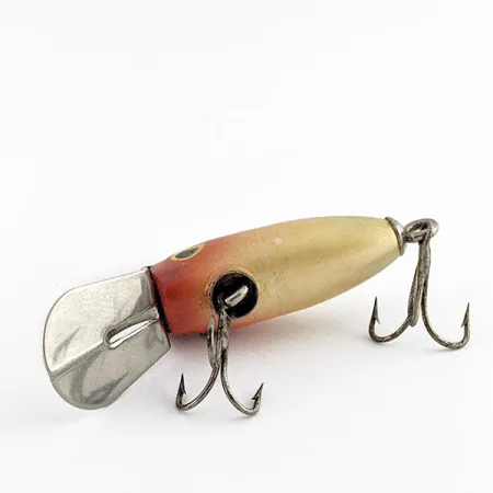 Rebel Minnow, 5,5g, Crema y Rojo, Minnow Flotante #23111