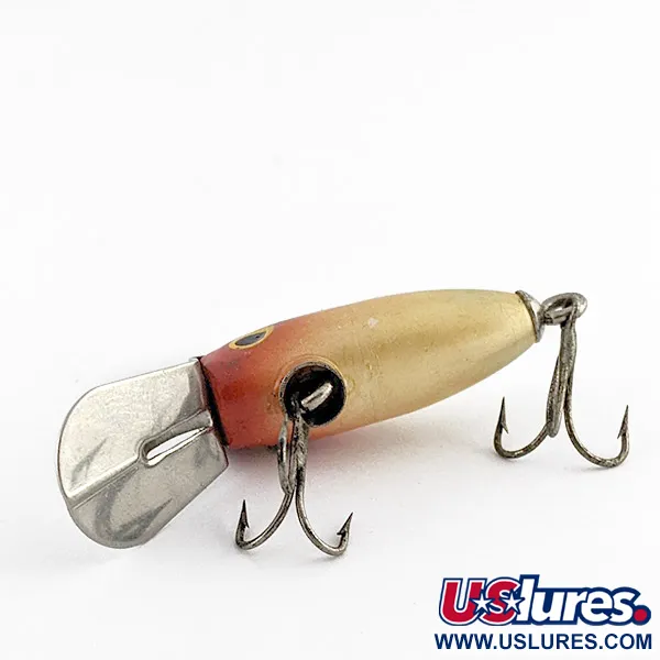 Rebel Minnow, 5,5g, Crema y Rojo, Minnow Flotante #23111