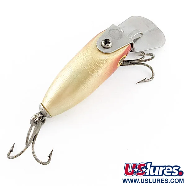 Rebel Minnow, 5,5g, Crema y Rojo, Minnow Flotante #23111