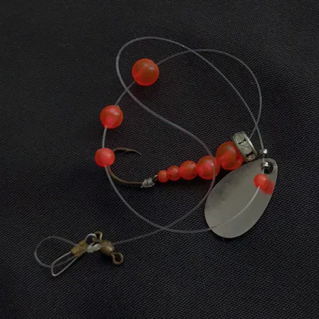 Mack's Lure Wedding Ring, Níquel/Rosa, 2g, Aparejo para Kokanee #23122