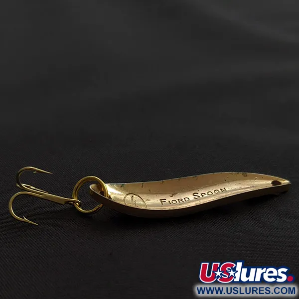 Acme Fiord Spoon Lightning (1950s), 7g oro, cucharilla #23130