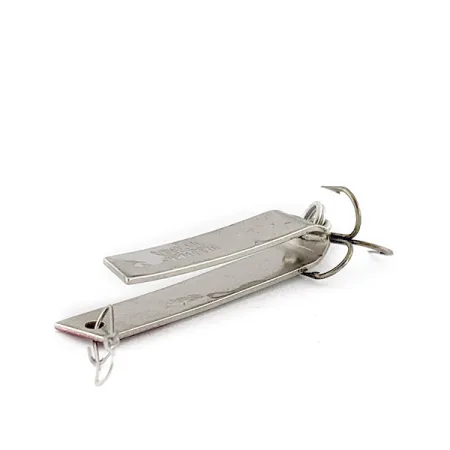 Luhr Jensen Super-Duper 502, 2.5g Níquel/Rojo, Cucharilla de Pesca #23158