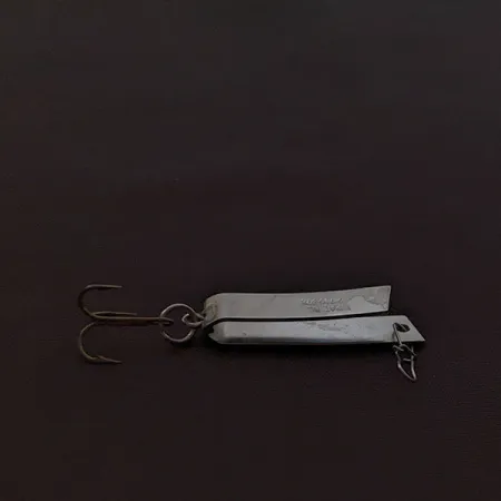 Luhr Jensen Super-Duper 502, 2.5g Níquel/Rojo, Cucharilla de Pesca #23158