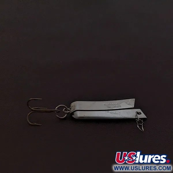 Luhr Jensen Super-Duper 502, 2.5g Níquel/Rojo, Cucharilla de Pesca #23158