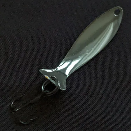 Worth Fly Rod Demon, 1.5g Negro/Blanco/Níquel, Cucharilla #23173