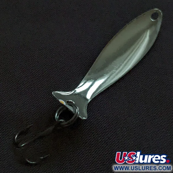 Worth Fly Rod Demon, 1.5g Negro/Blanco/Níquel, Cucharilla #23173