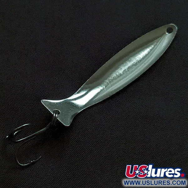 Worth Fly Rod Demon, níquel/rojo/blanco, 2.5g, cucharilla #23414