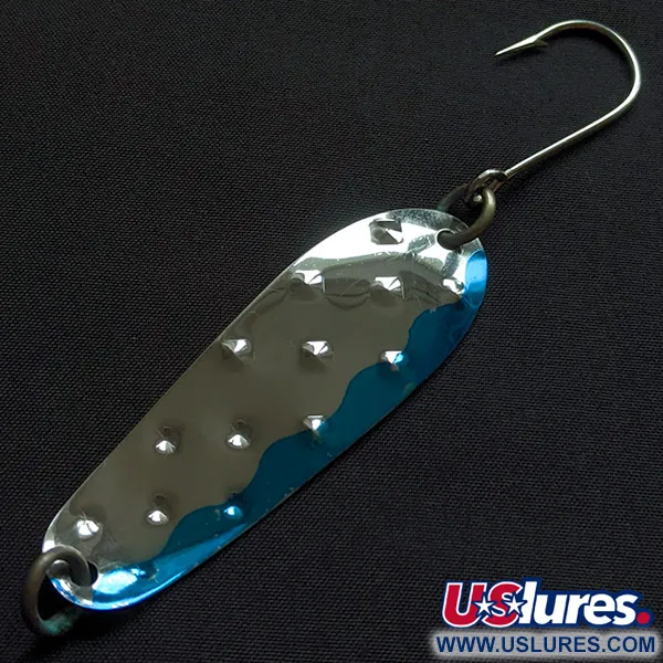 Luhr Jensen Alpena Diamond, 7g níquel/azul, Cucharilla #23181