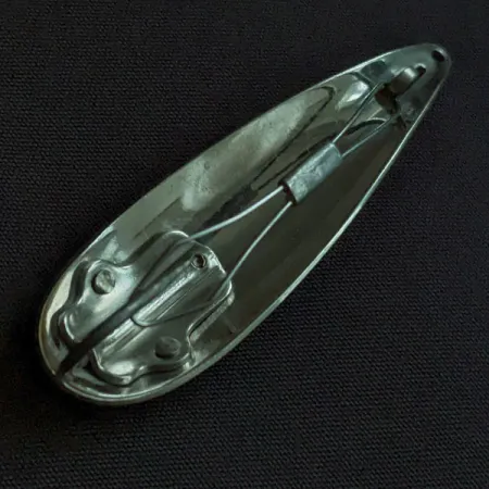 Weedless Bait Company FISHTRAP, 8.5g (1/3oz), Rojo/Blanco/Níquel, Señuelo Antierba #23191