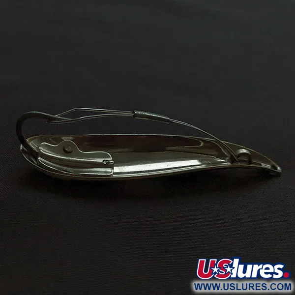 Weedless Bait Company FISHTRAP, 8.5g (1/3oz), Rojo/Blanco/Níquel, Señuelo Antierba #23191