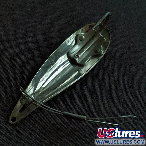 Weedless Bait Company FISHTRAP, 8.5g (1/3oz), Rojo/Blanco/Níquel, Señuelo Antierba #23191