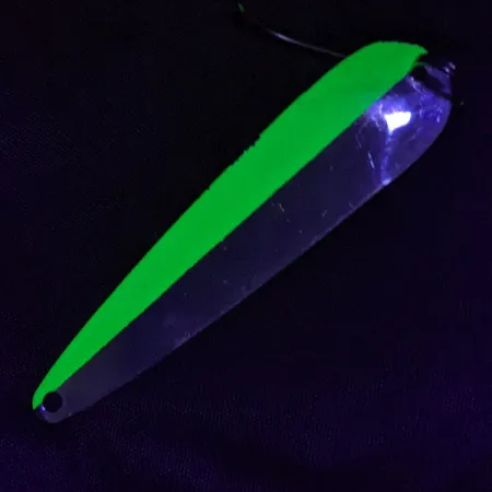 Clear Water 101, níquel/verde, 4,5 g, cucharilla #23201