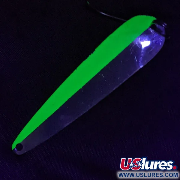 Clear Water 101, níquel/verde, 4,5 g, cucharilla #23201