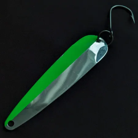 Clear Water 101, níquel/verde, 4,5 g, cucharilla #23201