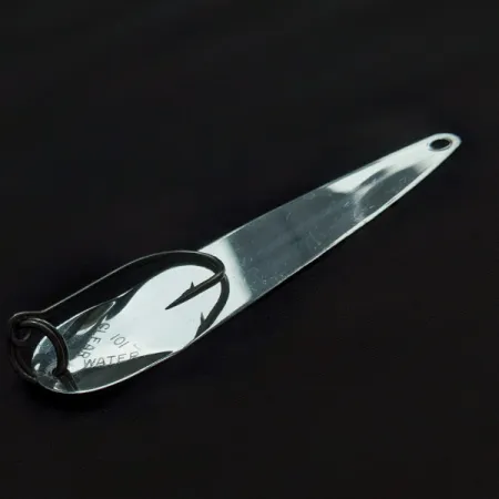 Clear Water 101, níquel/verde, 4,5 g, cucharilla #23201